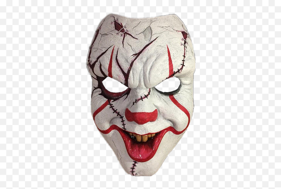 Pennywise Chucky Stitched Mask Png Official Psds - Pennywise Mask Png,Balaclava Png