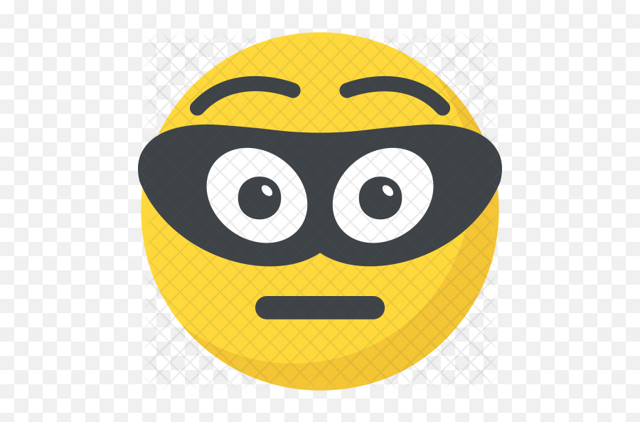 Burglar Emoji Icon - Thief Emoji Png,Omg Emoji Png