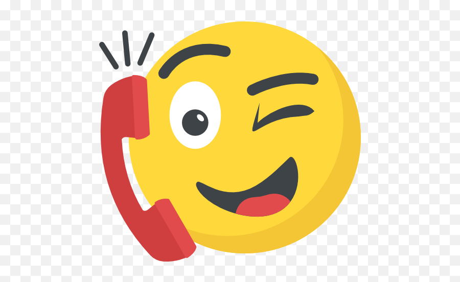 Phone Call - Free Smileys Icons Phone Call Emoji Png,Cartoon Phone Png