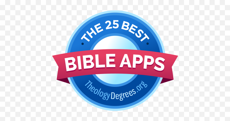 The 25 Best Bible Apps - Theology Degrees Label Png,Bible Transparent Background