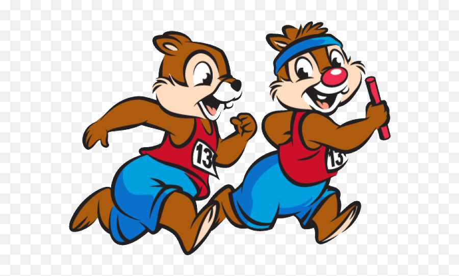Chip And Dale Transparent Image Png Arts - Chip And Dale Running,Chip Png