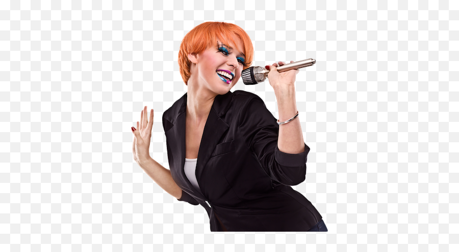 Girl Singing Png Clip Art Transparent - Karaoke Singer Png,Singing Png