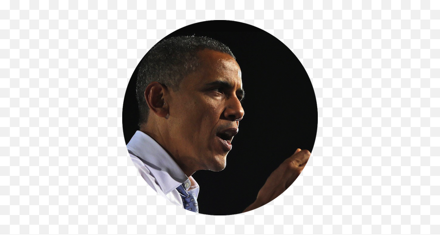 Barack Obama Png - Circle Picture Of Obama,Obama Transparent