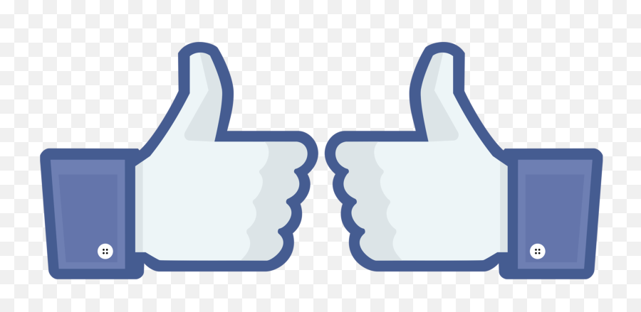 Thumbs Up Facebook Logo Png Transparent Thumbsup - Facebook Like Thumbs Up Png,Thumbs Up Logo