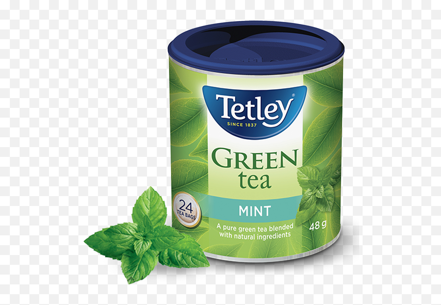 Tetley Mint Green Tea - Tetley Mint Green Tea Png,Mint Transparent