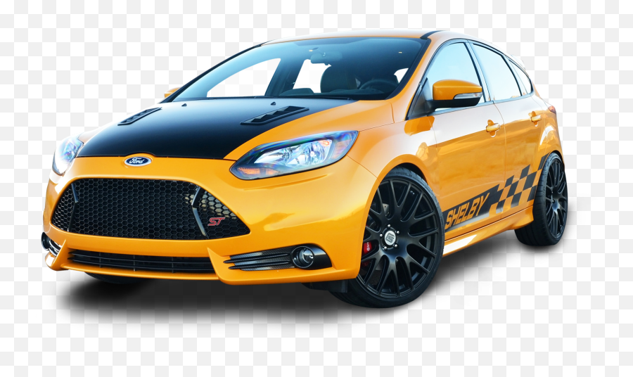 Download Yellow Ford Shelby Focus St Car Png Image For Free - Shelby Ford Focus St,Focus Png