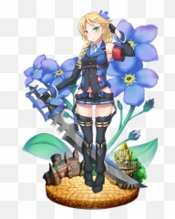 Forget - Flower Knight Girl Forget Me Not Png,Forget Me Not Png