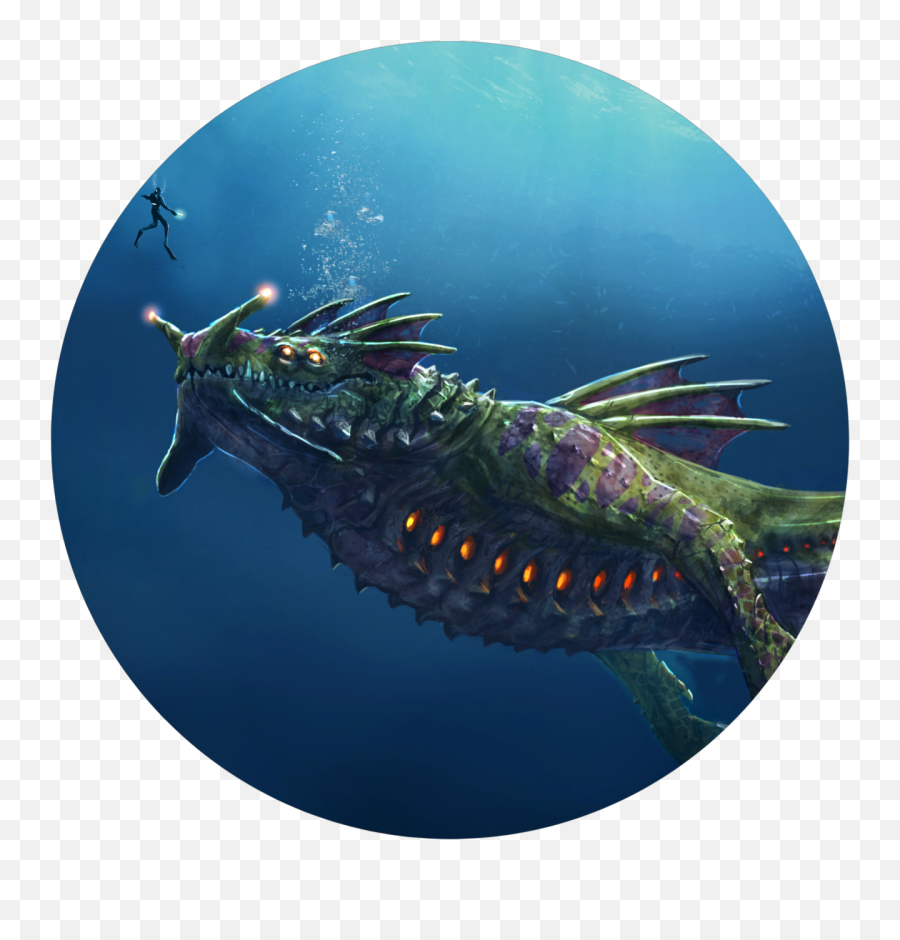 Download Have Some Subnautica Icons - Sea Dragon Leviathan Art Png,Leviathan Png