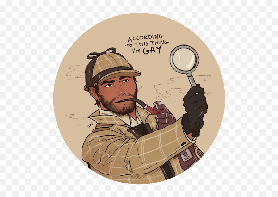 Mccree - Overwatch Mccree Sherlock Fanart Png,Mccree Png