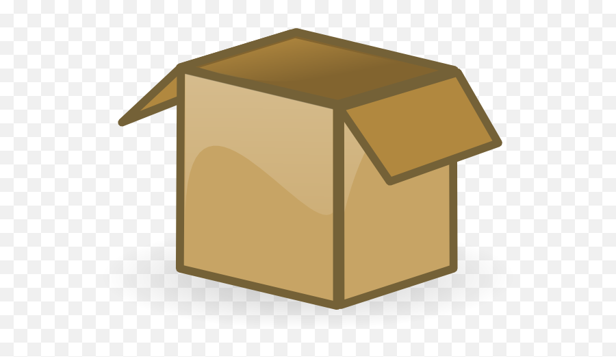 Free Open Box Png Download Clip Art - Box Clipart Open,Box Png