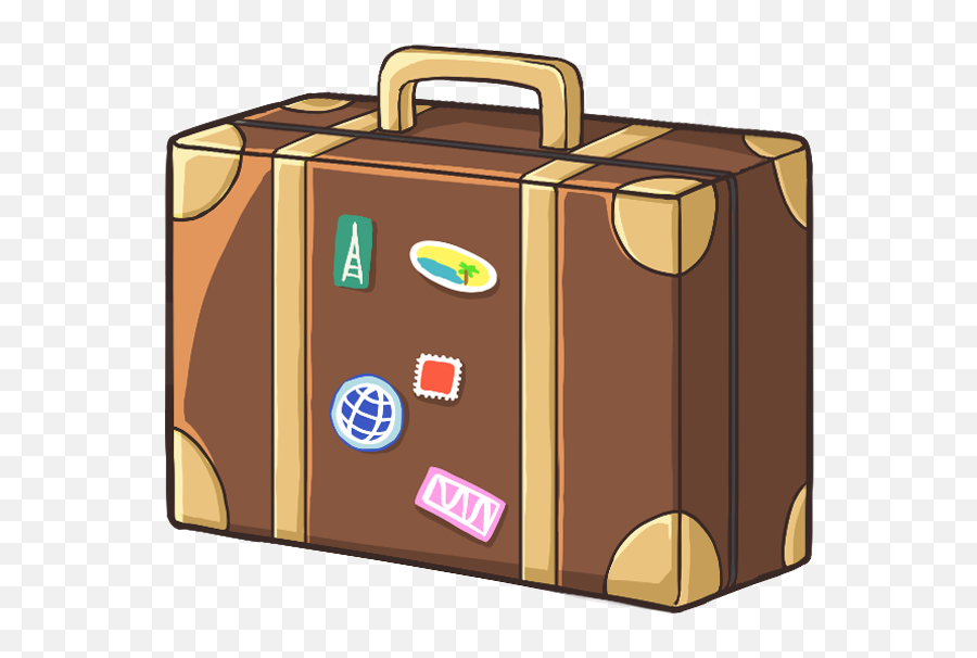 Suitcase Emoji Png - Bag Transparent Cartoon Jingfm Transparent Luggage Cartoon Png,Luggage Png