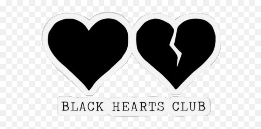 Blackheartsclub Yungblud Freetoedit Sticker By - Yungblud Black Harts Club Png,Black Hearts Png