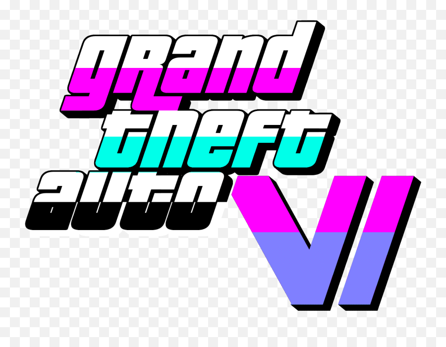 Fanmade Gta 6 Logo I Made Heavily Inspired By Stuff Like - Gta Vi Logo Fanmade Png,Gta Sa Logo