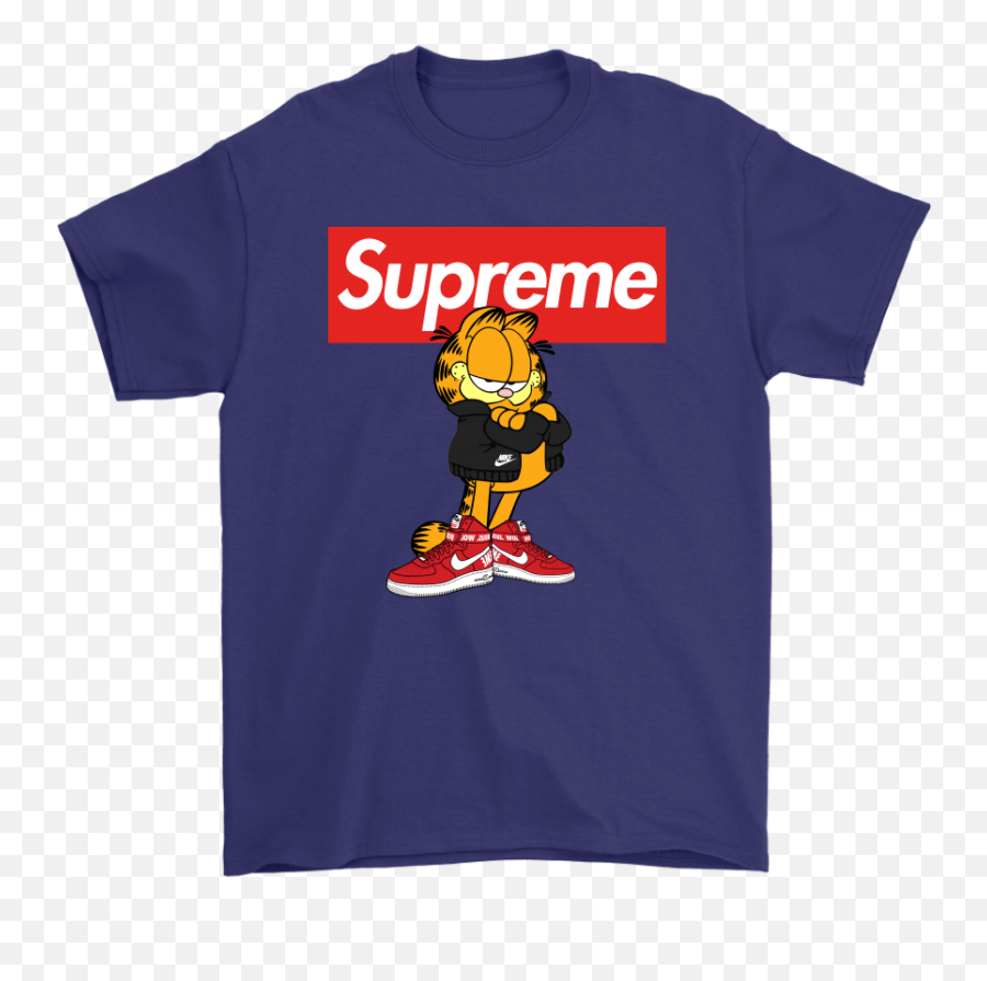 Supreme X Nike Logo Stay Stylish Shirts - Bugs Bunny Supreme Shirt Png,Nike Logo