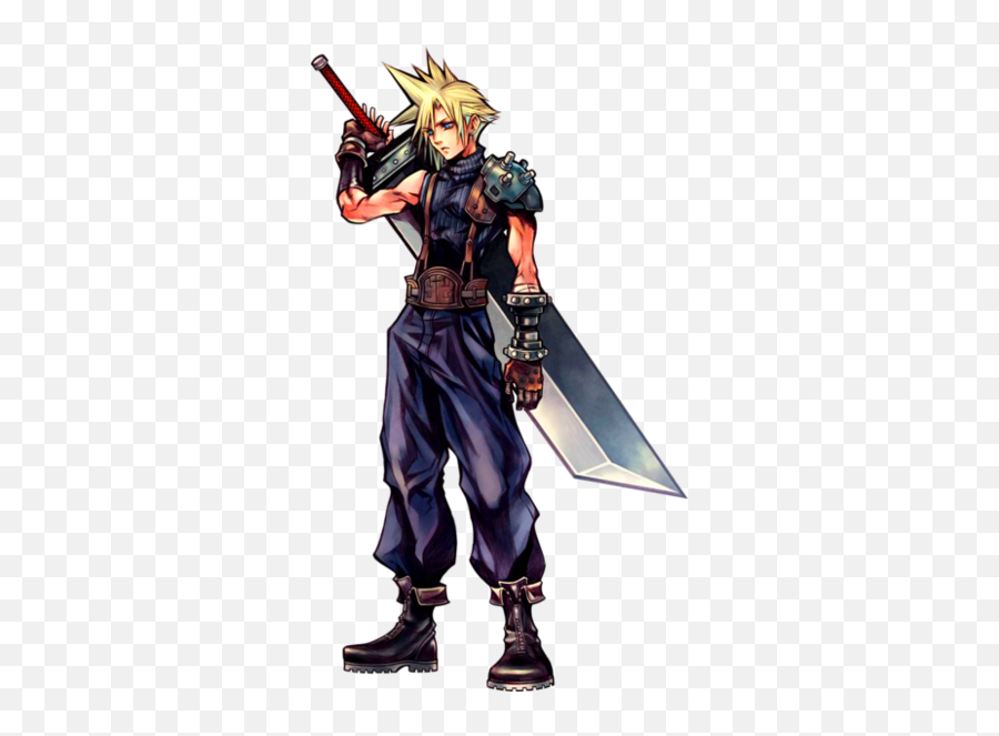 Cloud Strife Original Dissidia Dream Characters Wiki - Ff7 Cloud Strife Png,Clound Png