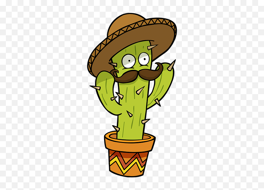 Cactus - Cactus Cartoon Png Transparent,Cute Cactus Png