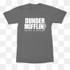 Dunder Mifflin T - Desaparecidos T Shirt Png,Dunder Mifflin Logo Png