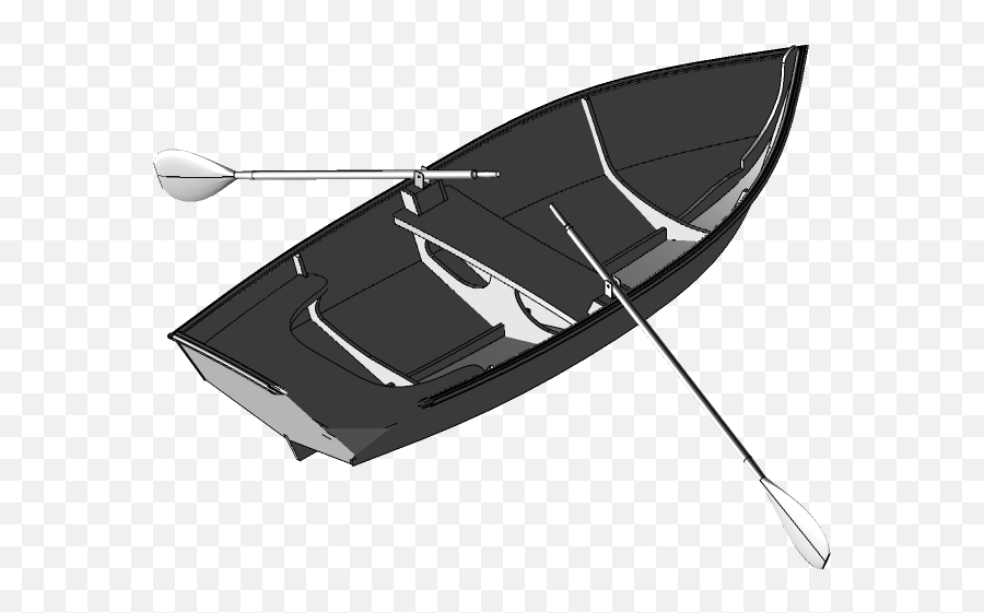Row Boat 3d Cad Model Library Grabcad - Boating Png,Row Boat Png