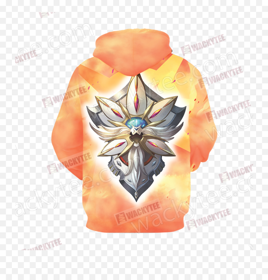 Pokemon Solgaleo Unisex 3d Hoodie Wackytee - Solgaleo Hoodie Png,Solgaleo Png