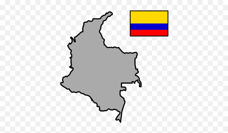 Colombia In Arasaac Global Symbols - Mapa De Colombia Png,Colombia Flag Png