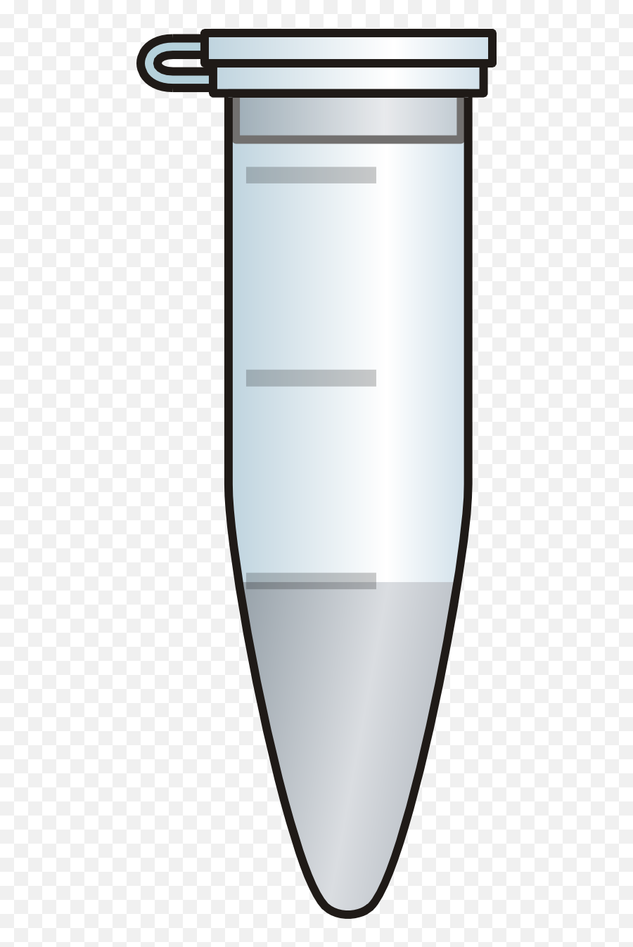 Eppendorf Closed Clipart - Eppendorf Tube With Pellet Png,Closed Png