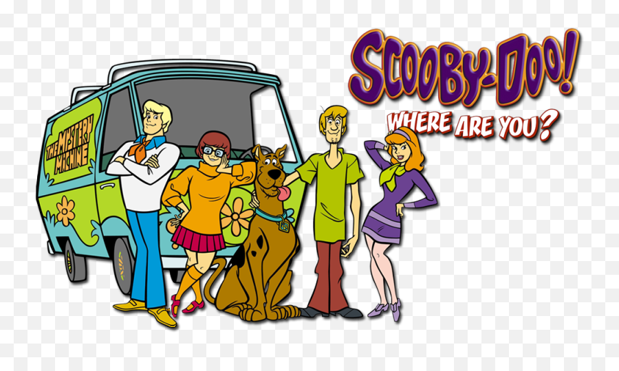Scooby Doo Clipart Scoooby - Scooby Doo And Mystery Machine Png,Shaggy Transparent