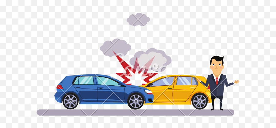Car Crash Accident Vector - Icons By Canva Car Accident Png,Car Crash Png