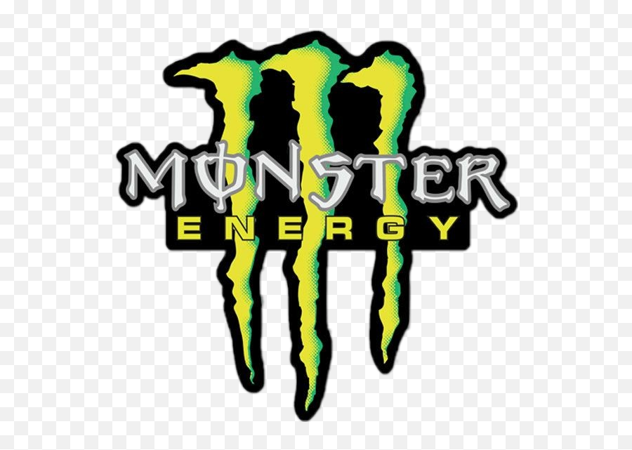 Monster Energetic Drink Logo Sticker By Jcribeiro - Monster Logo Small Png,Monster Drink Logo