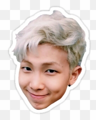 Download Bts Stickers Png - 2014 Namjoon,Rap Monster Png