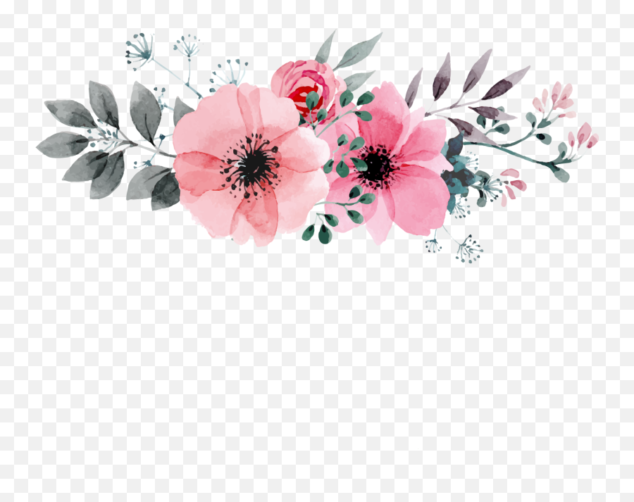 Painting Flower Drawing Floral Design Hand Drawn Png Painted Flowers