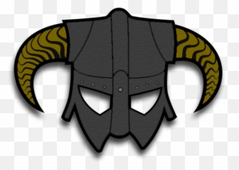 Dragonborn Helmet Png Transparent - Dovahkiin Helmet Png,Dovahkiin Png