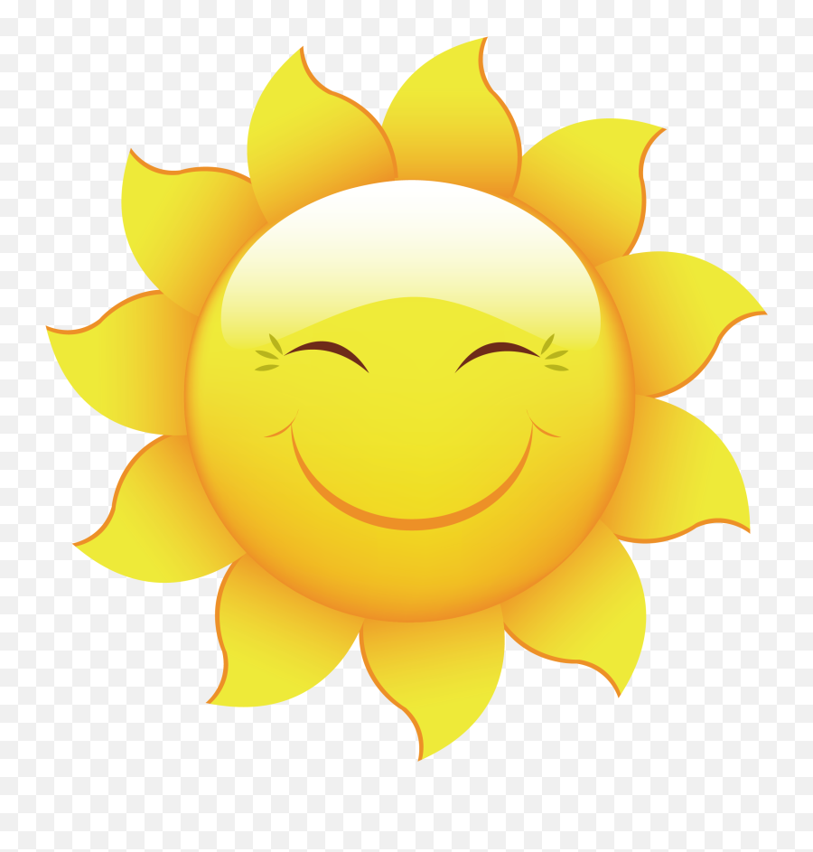 Summer Material Wallpaper Sun Smiley - Good Morning Sweet Smile Png,Sun Vector Png