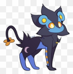 Azure The Luxray - Fictional Character Png,Luxray Png