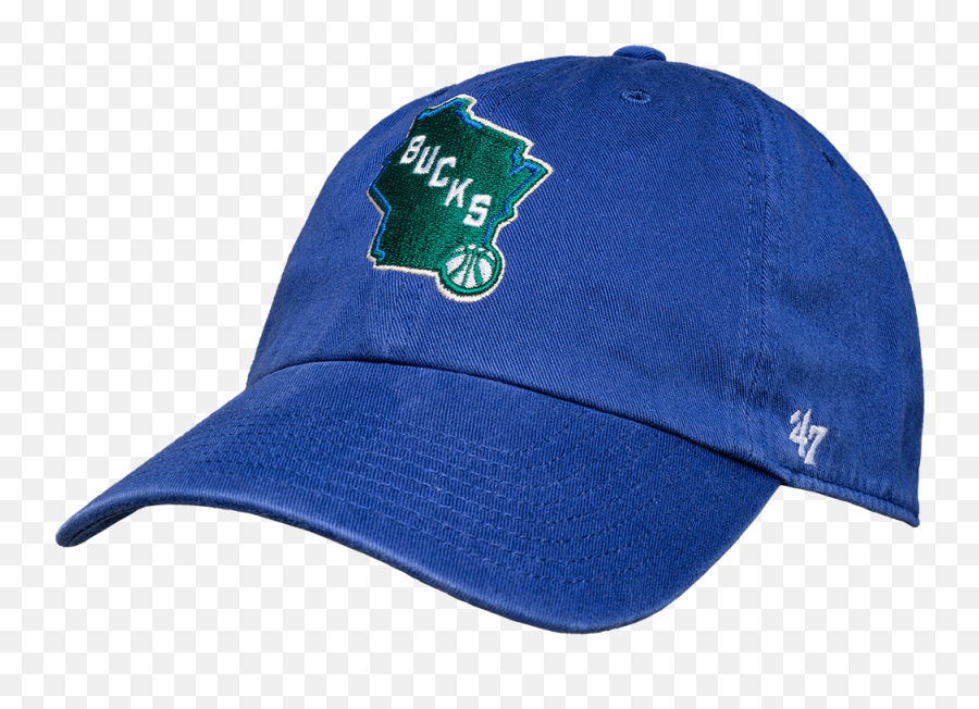 47 Brand Milwaukee Bucks Hat - Blue Milwaukee Bucks Hat Png,Milwaukee Bucks Logo Png