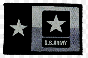 Texas Flag With Us Army Logo Subdued Patch Abc Patches - Bluebonnets Clipart png