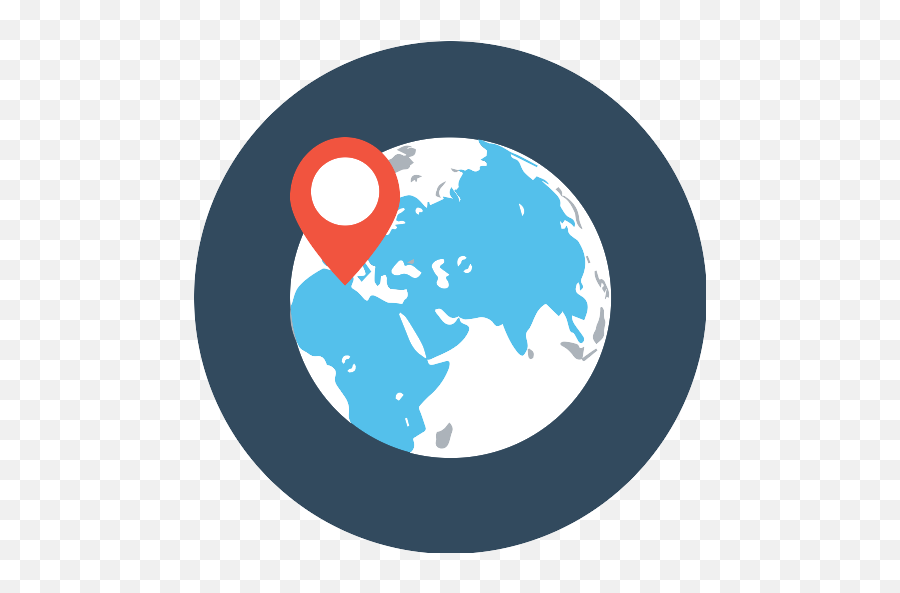 Planet Earth Global Vector Svg Icon 5 - Png Repo Free Png World Map,Global Icon Png
