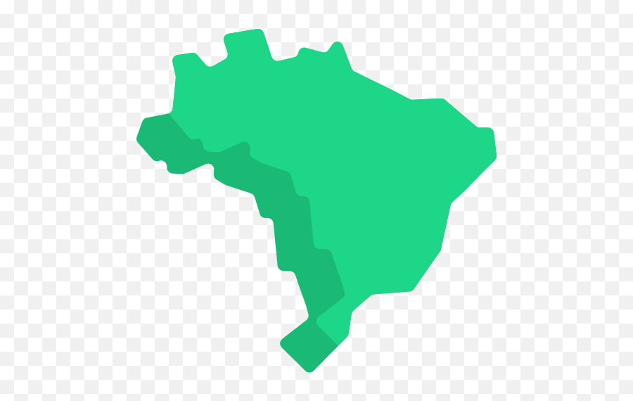 Brazil - Icone Mapa Do Brasil Png,Brasil Png