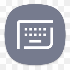 Samsung Keyboard Icon Of Flat Style - Apk Download png