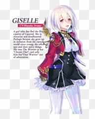 Idola Phantasy Star Saga - Giselle png