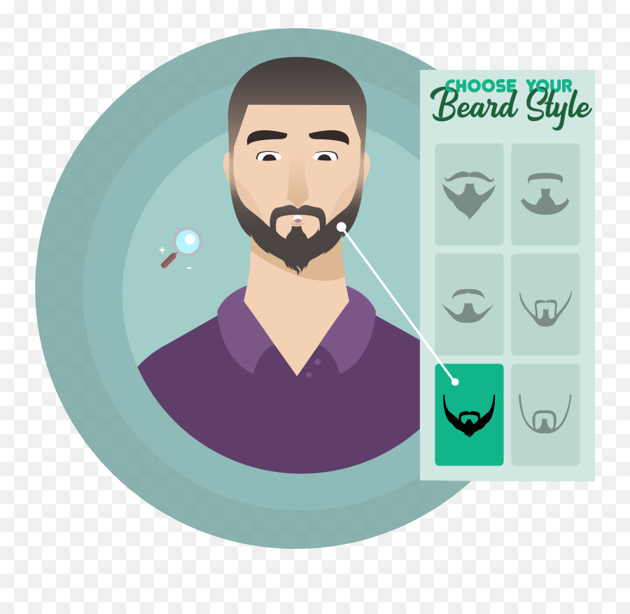 Beard Shaping Tips For All Shapes And Sizes - Beard Shaping Png,Icon Man With Sideburns
