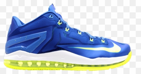 Max Lebron 11 Low U0027spriteu0027 - Nike 642849 471 GOAT Lebron Xi png