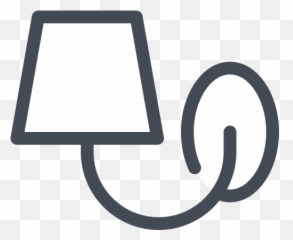 Wall Lamp Icon In Pastel Style - Dot png