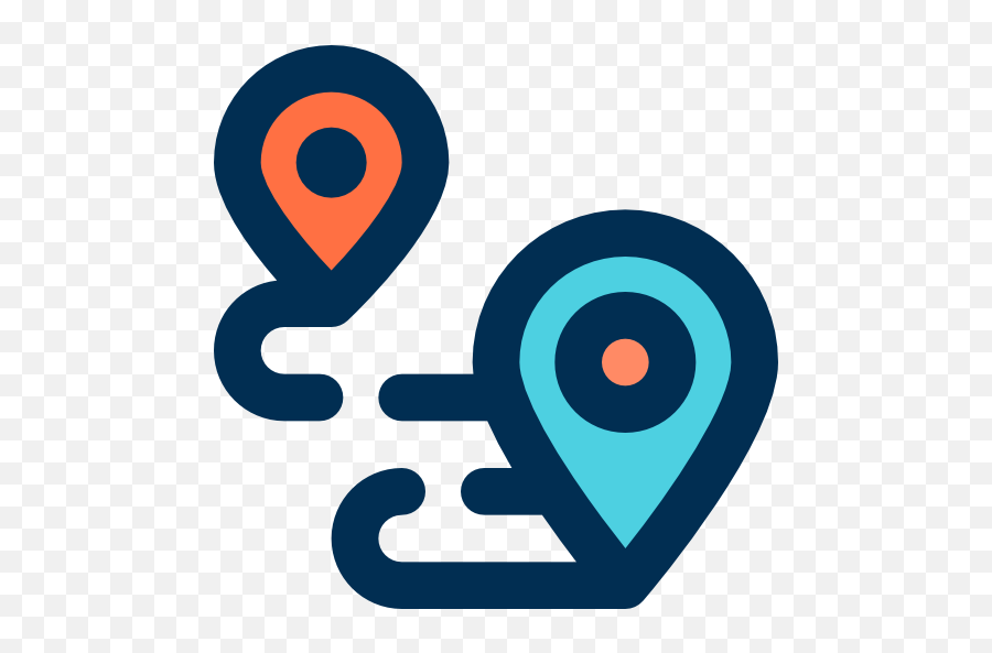 Route - Free Signs Icons Dot Png,Route Icon