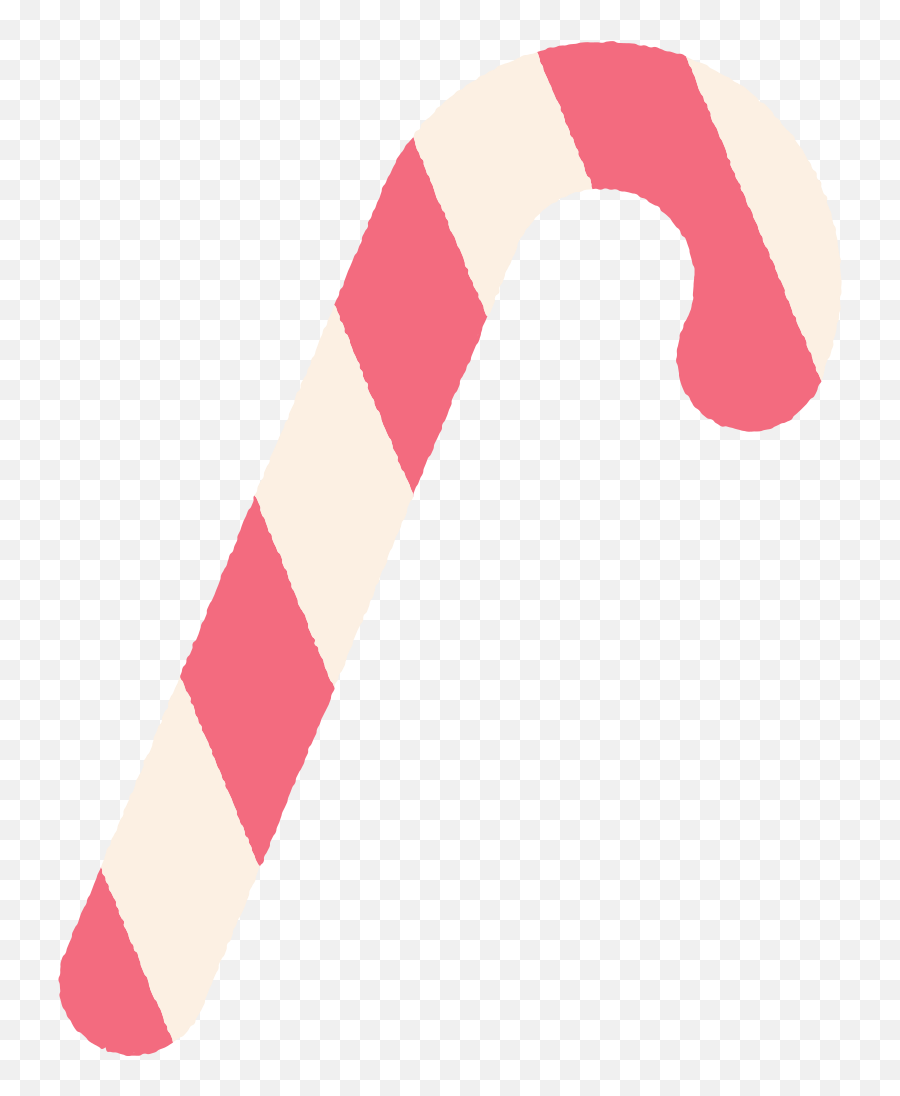 Candy Cane Illustration In Png Svg - Candy Cane,Peppermint Icon