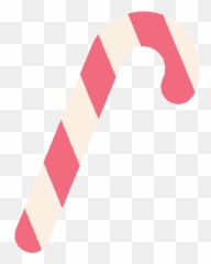 Candy Cane Illustration In Png Svg - Candy Cane,Peppermint Icon