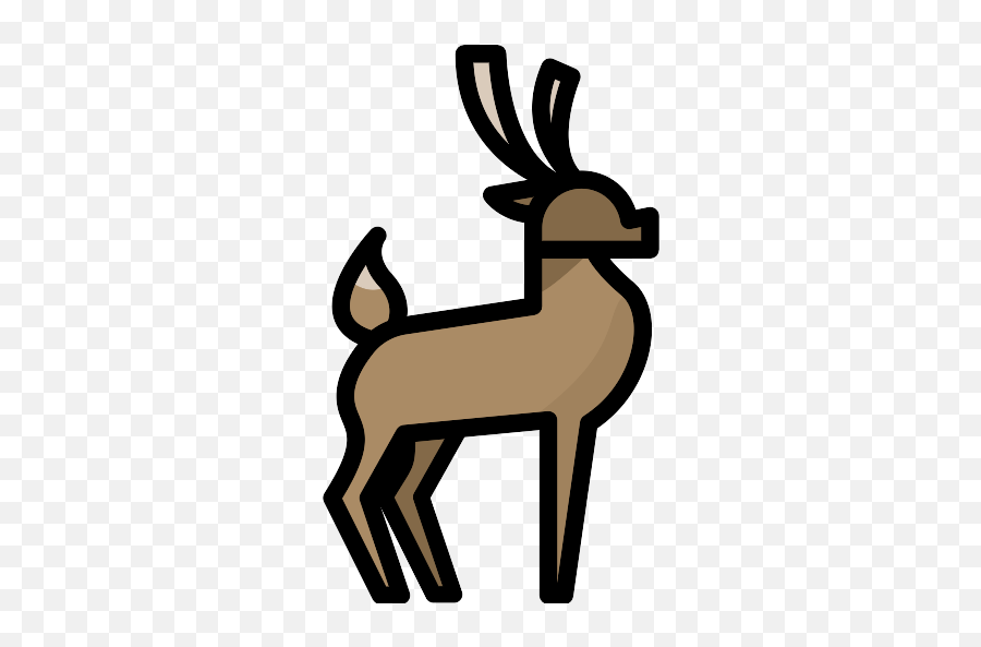 Deer Vector Svg Icon 56 - Png Repo Free Png Icons Animal Figure,Deer Icon