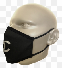 Coco Chanel Inspired Face Mask - Atlas Power Wear For Adult png