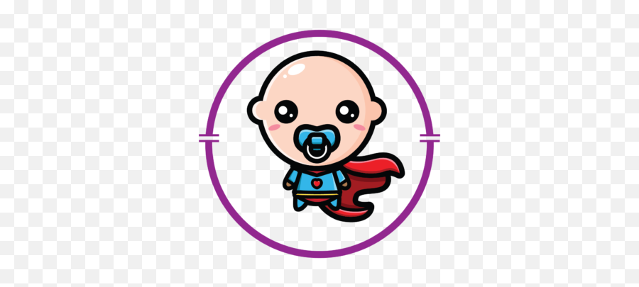 Baby Emoti Icon For Twitch Graphic By Immut07 Creative Fabrica - Fictional Character Png,Twitch Circle Icon