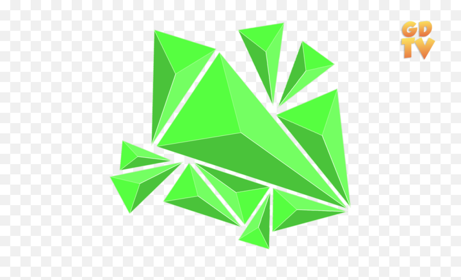 Geometric Shape Png High - Green Geometric Shapes Png,Shapes Png