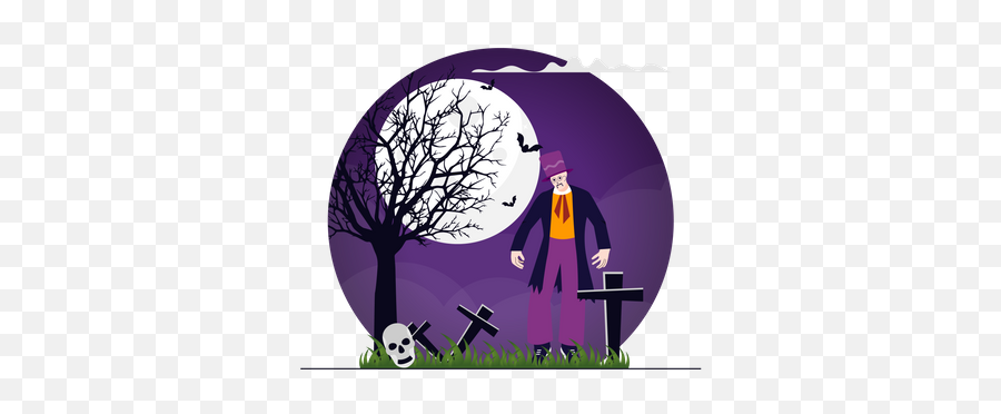 Vampire Icon - Download In Flat Style Fictional Character Png,Walking Dead Folder Icon
